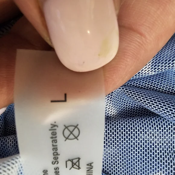 New 3 Piece Criss Cross Tie Dye Bikini Set with Maxi Skirt Cover-Up - Picture 5 of 5